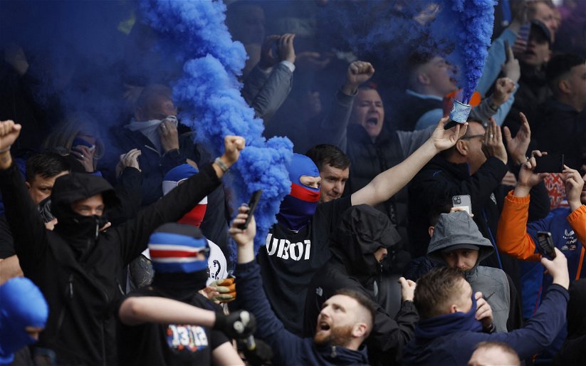 Image for No Sympathy- Watch Ibrox fans fill the Hampden air with abuse at their fallen heroes