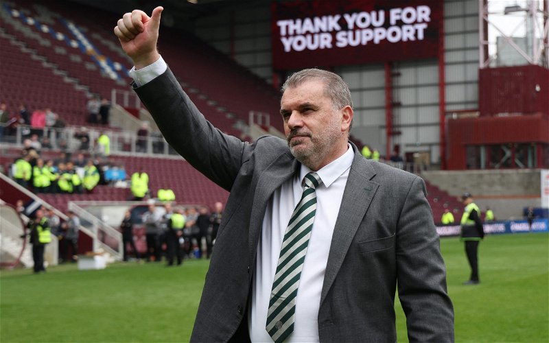Image for The Carpenters salute Ange Postecoglou as the champions return to Celtic Park