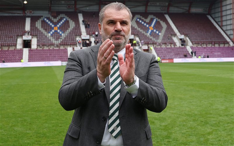 Image for The two words from Ange Postecoglou that the fans at Celtic Park lapped up
