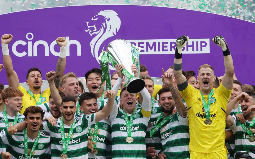 Image for John Terry, Shay Given and Gael Clichy celebrate Celtic’s Trophy Day