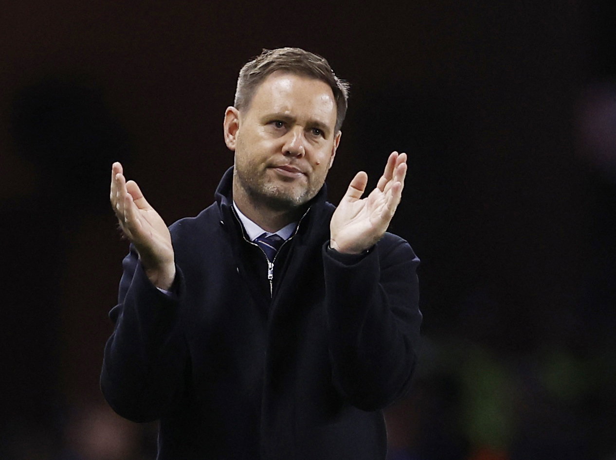 Michael Beale Champions League - Qualifying Play-Off - First Leg - Rangers v PSV Eindhoven