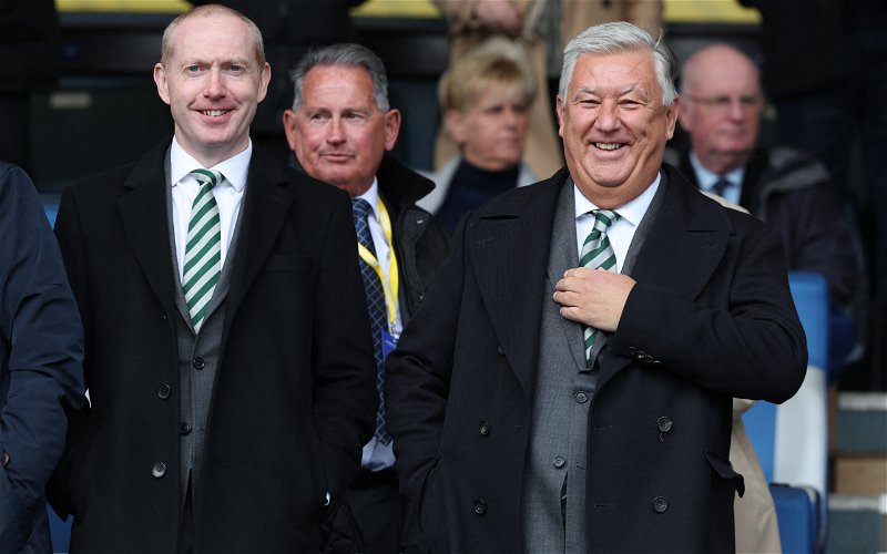 Image for Video: Watch as thousands of Celtic fans switch from Sack The Board to Lawwell, Lawwell Get Tae during Hearts defeat