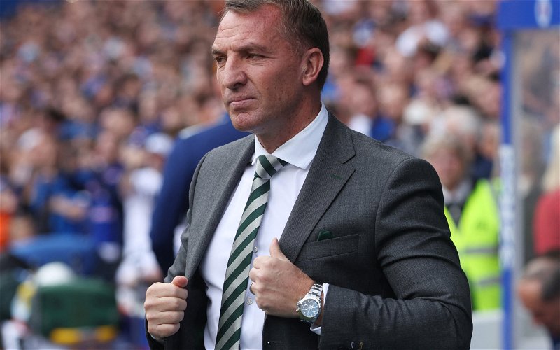 Image for Fan cam captures incredible Brendan Rodgers moment