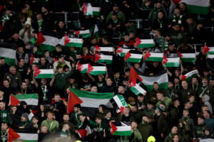 Palestine flags