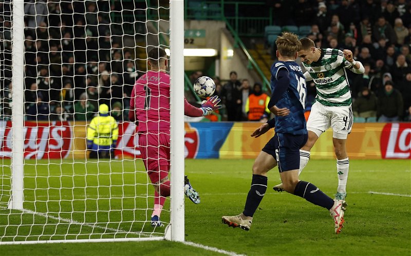 Image for Watch Gus Lagerbielke end Celtic’s long wait for a Champions League win