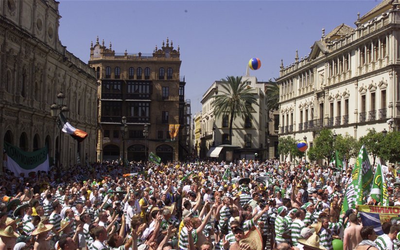 Image for Unusual Celtic medal from Seville UEFA Cup Final is put up for auction