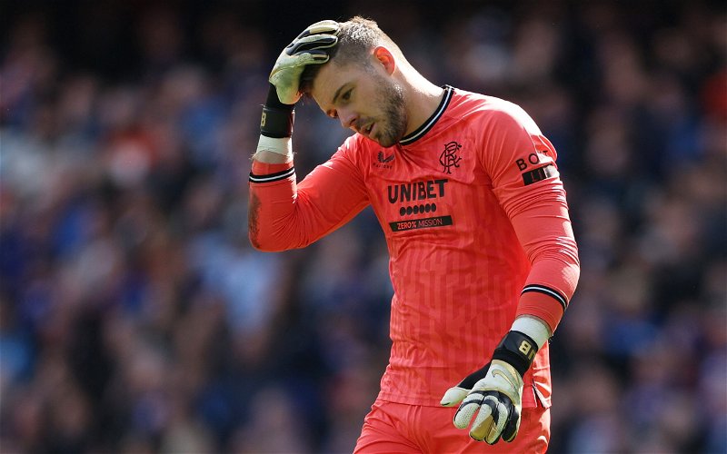 Image for Ah pay your wages! Fresh footage as Ibrox fans clash with Jack Butland
