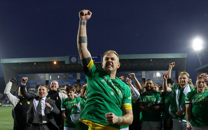 Image for I absolutely love it- watch Joe Hart’s emotional Celtic Park speech