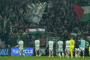Celtic fans, Atalanta