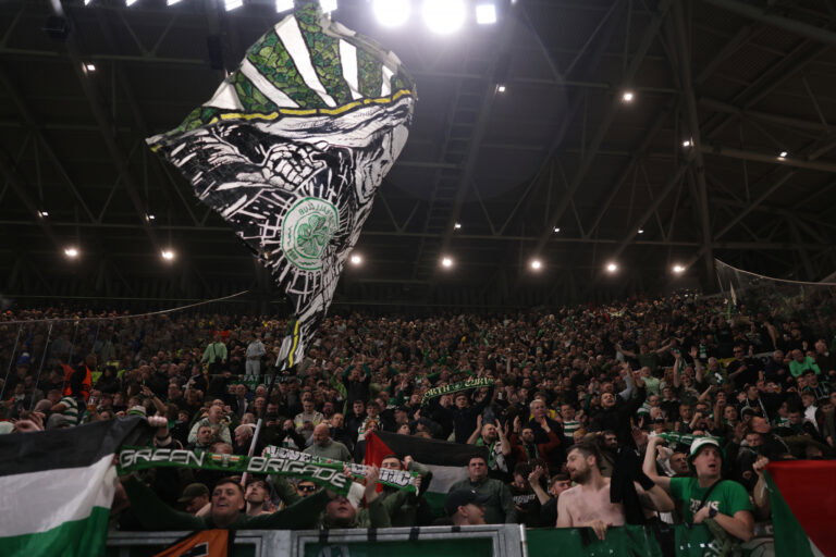 Celtic fans, Atalanta