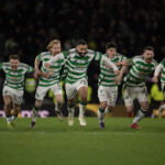 Celtic celebrate, Billy Bridgeton, Carter-Vickers