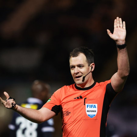 NO- He made mistakes but is a top referee