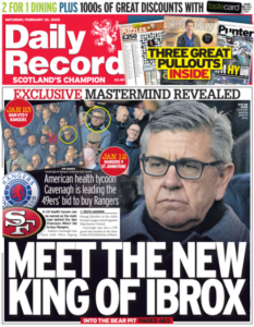 Daily Record, Stewart, takeover