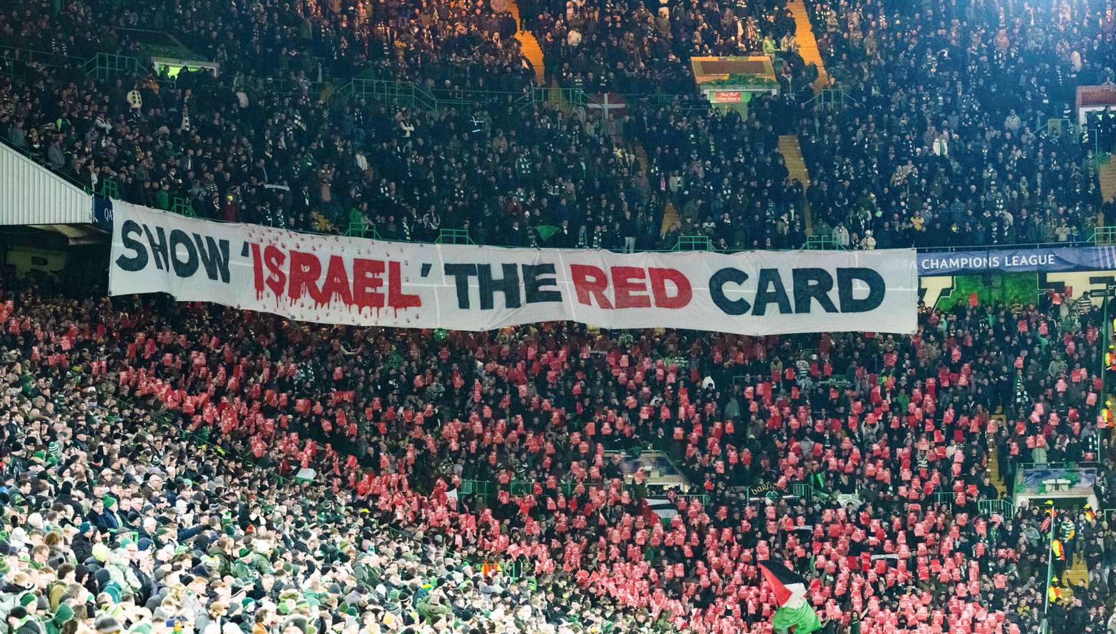 Israel, red card, Galatasaray