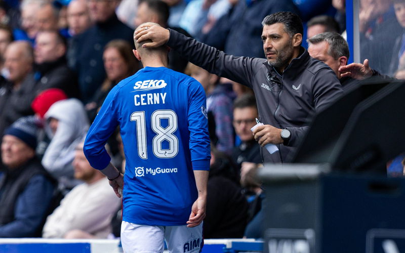 Image for Ibrox hero Cerny takes out his anger on interim boss Ferguson