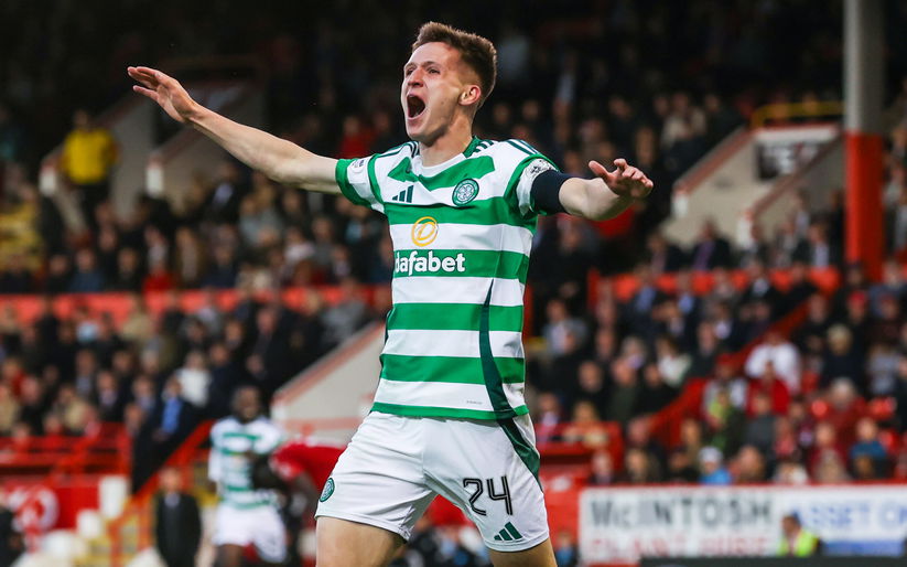 Image for Three word reaction from first time Celtic scorer