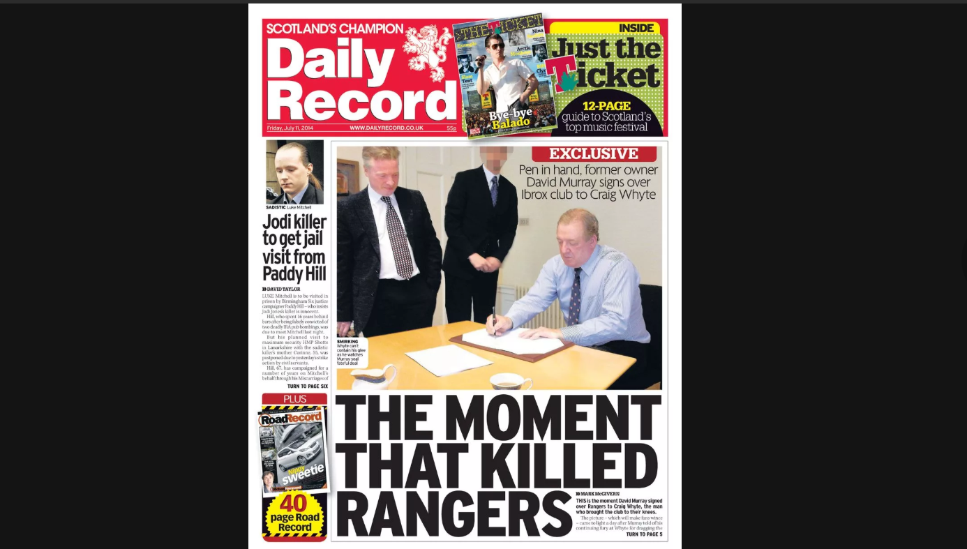 Daily Record, Murray