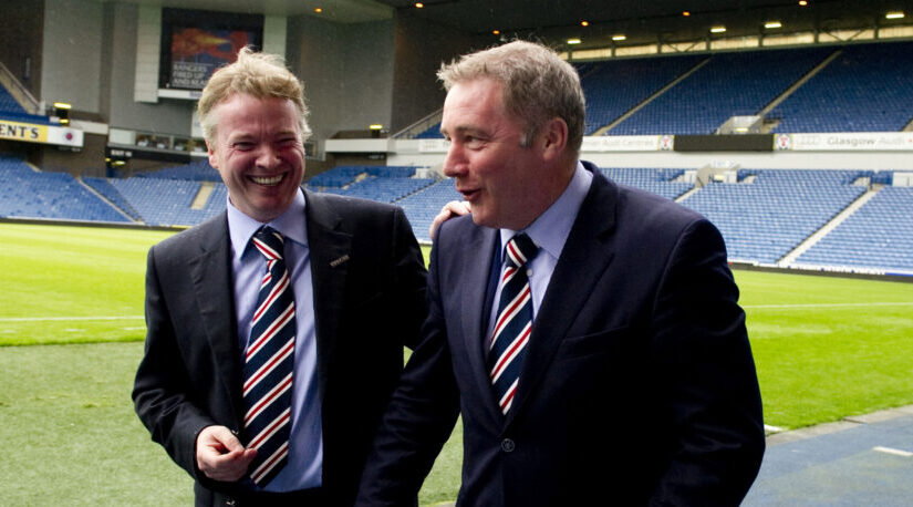 Craig Whyte, Dave Murray, Ally McCoist, Manchester City