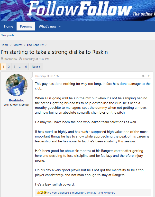 Raskin: The Rise and Decline of a Young Talent | videocelts.com