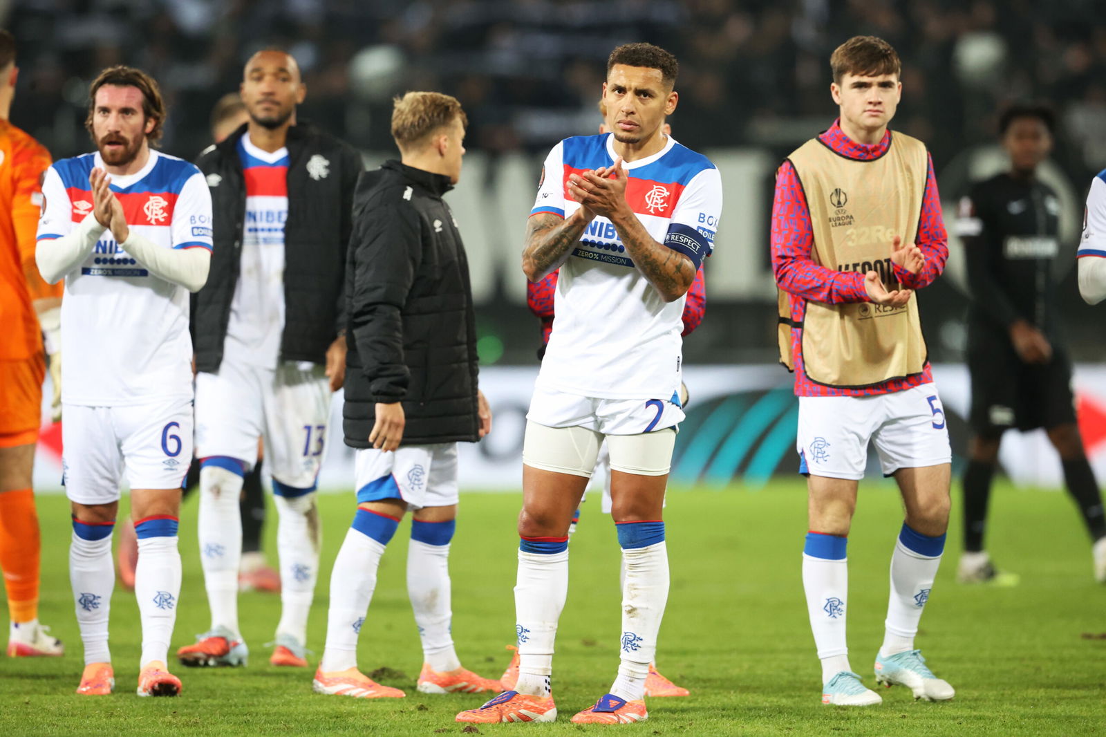 James Tavernier, Russell Martin, Ibrox