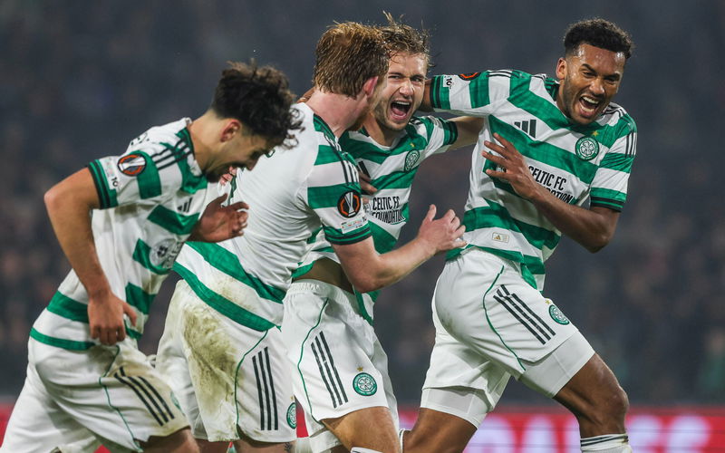 Image for Watch the Nygren goal that secured Celtic victory over Feyenoord