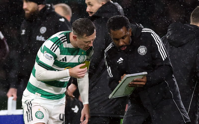 Image for Two telling Celtic images from Sky Sports go viral