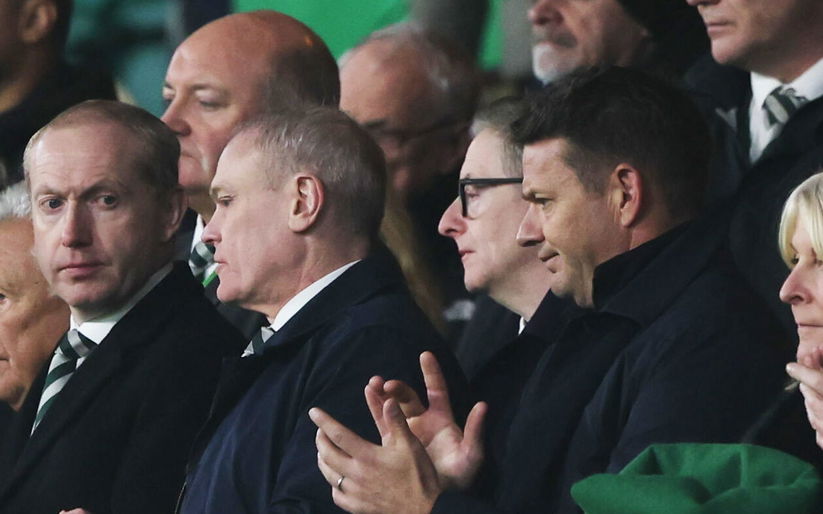 Image for Sneering contempt II- watch Ross Desmond react to full time Celtic fan protests