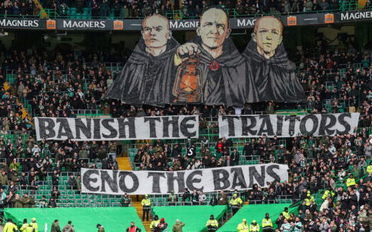 Image for The tide turns- no hiding place for despised Celtic board