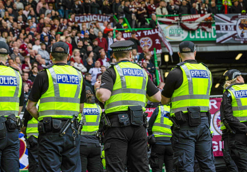 Hearts, Police, Celtic