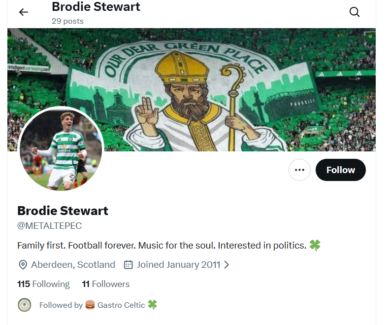 Celtic, Twitter