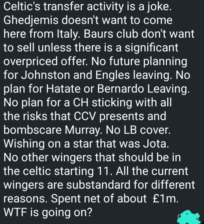 Celtic, Nicholson