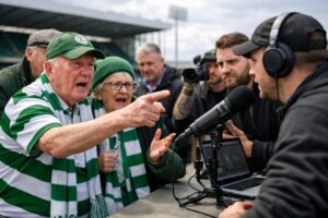 Celtic fans, podcasters
