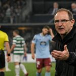 Celtic manager Martin O'Neill blamed the referee for Celtic's Europa League defeat to Celta Vigo