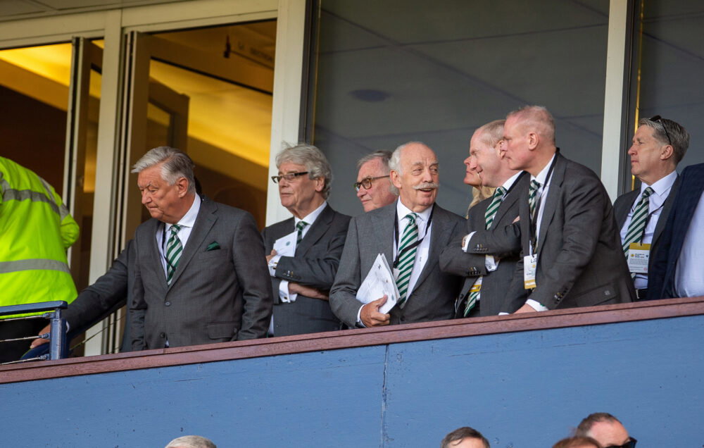 Dermot Desmond, Peter Lawwell, Michael Nicholson