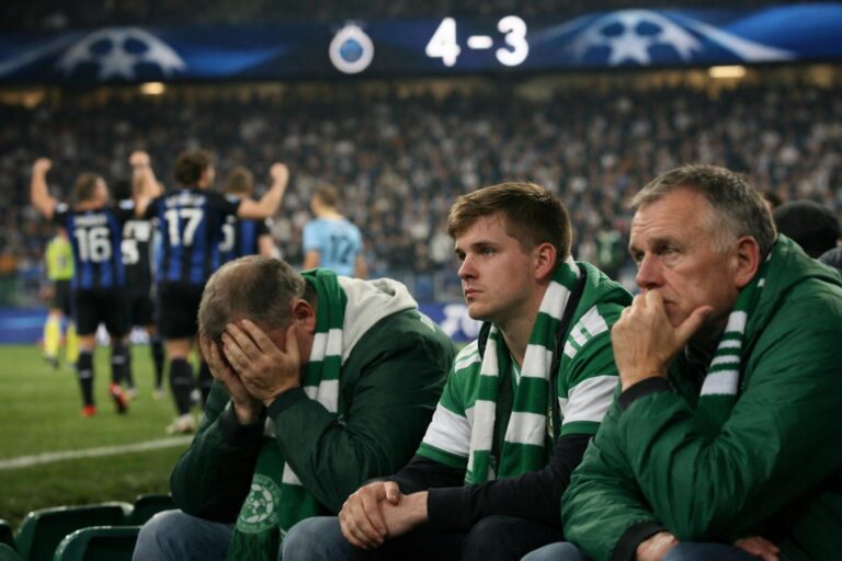 At the 2025 Celtic AGM Ross Desmond warned fans about the dangers of swinging and missing in the Champions League